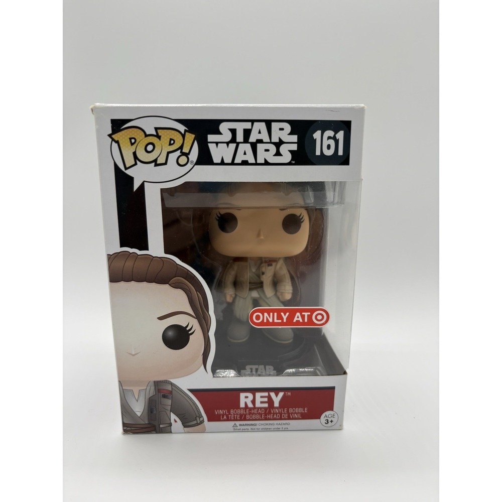 Funko Pop Rey #161 Star Wars Target Exclusive Vinyl Figure w/ Box